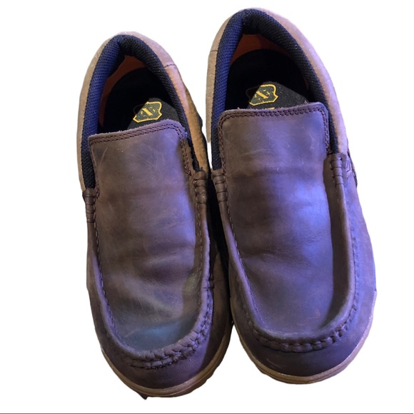 LEATHER 5.11 Tactical Pursuits Field Ops Slip Ons Size 7 Like New - Picture 6 of 10